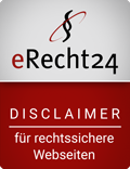 eRecht24-Siegel Impressum